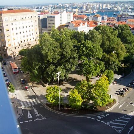 Plaza De Espana View With Terrace A Coruña Εξωτερικό φωτογραφία
