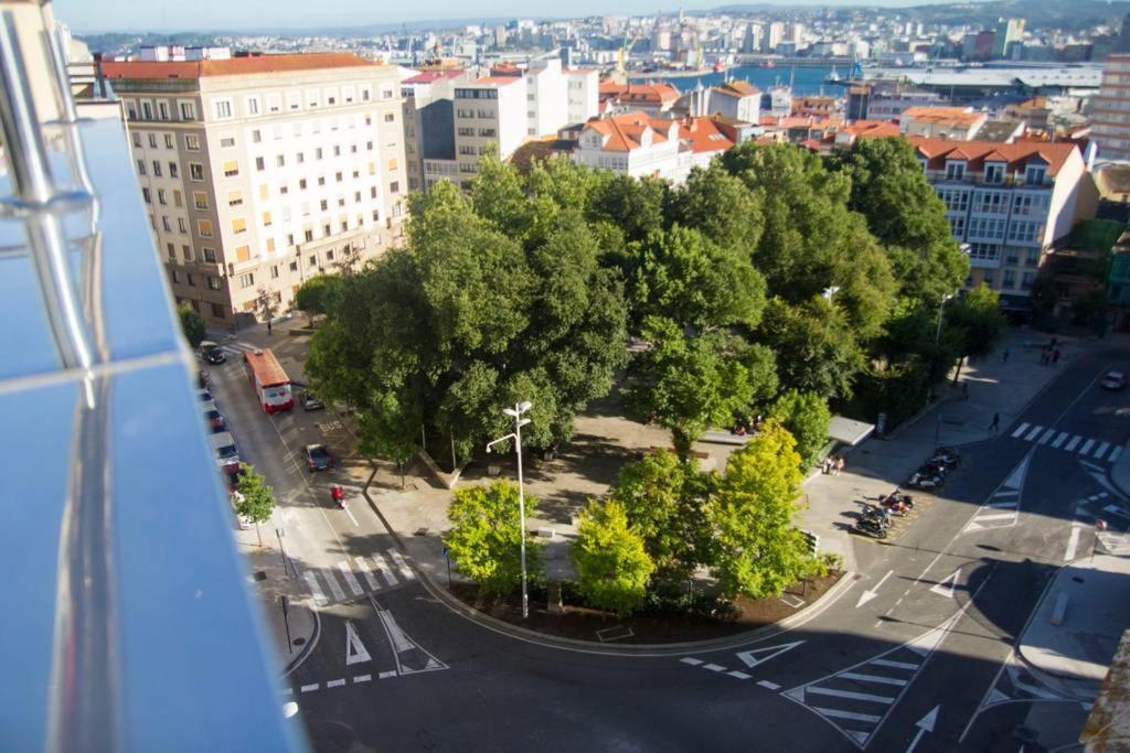 Plaza De Espana View With Terrace A Coruña Εξωτερικό φωτογραφία